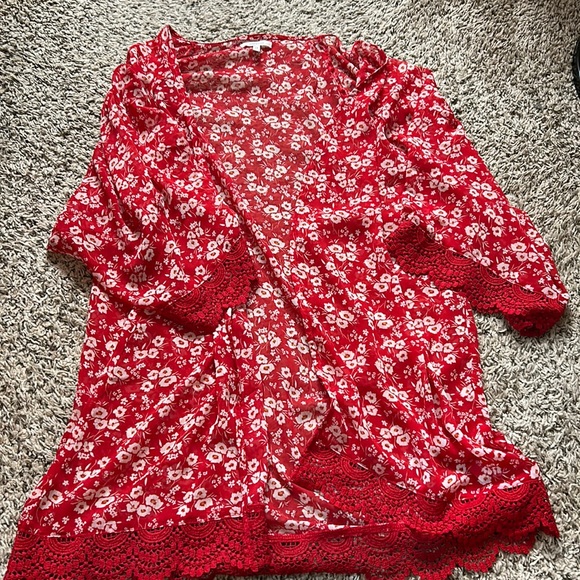 Maurices Other - Flower Kimono